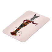 Rabbit Butterfly Dress 2 Magneet (Linkerzijde)