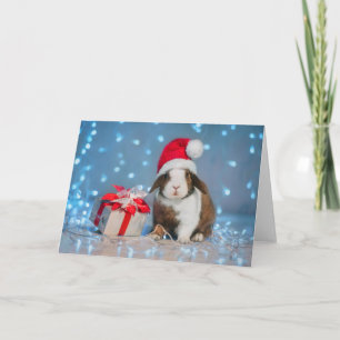Rabbit - Carte de Noël