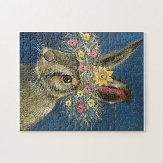 Rabbit Celebrates Spring Legpuzzel (Horizontaal)