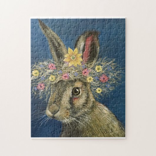 Rabbit Celebrates Spring Legpuzzel (Verticaal)