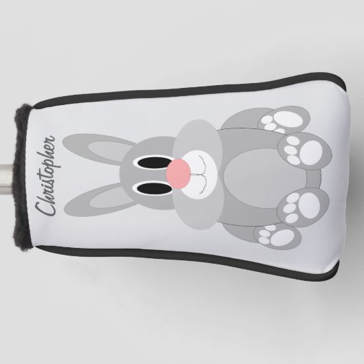 Rabbit Design Golfheadcover (Voorkant)
