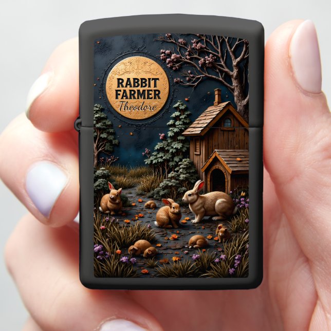 Rabbit Farmer Dark Forest (In Hand)