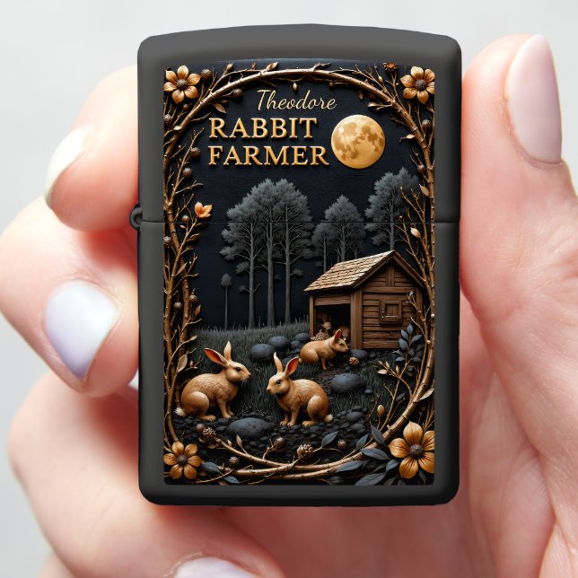 Rabbit Farmer Full Moon Forest (In Hand)