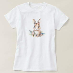 Rabbit Flowers T-shirt