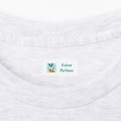 Rabbit Fox Owl Custom Personal Name Labels (Aangebracht)