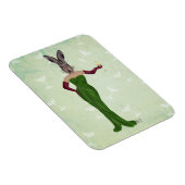 Rabbit Green Dress 3 Magneet (Rechterzijde)