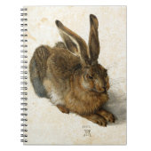 Rabbit, Hare by Durer Natuur Art, 1502 niet Notitieboek (Voorkant)