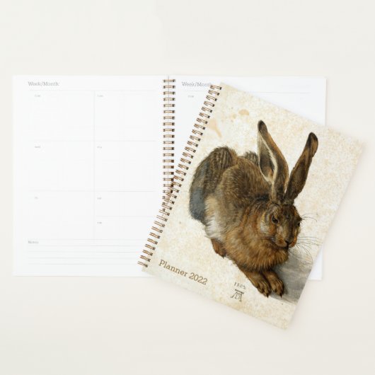 Rabbit, Hare by Durer  Natuur Art, 1502 Planner (Display)