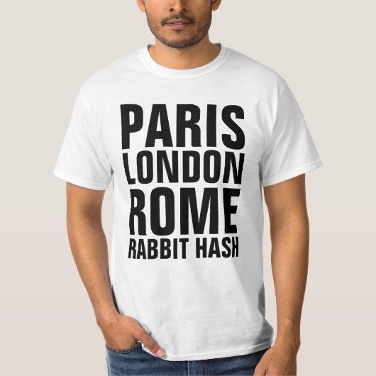 RABBIT HASH Kentucky T-shirts (Voorkant)