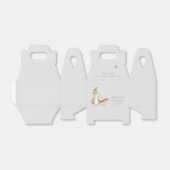 Rabbit Herfst Elements Baby shower Bedankdoosjes (Uitgevouwen)