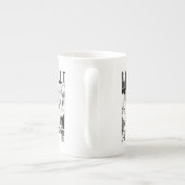 Rabbit Hole 1991  design Porselein Kop (Achterkant)