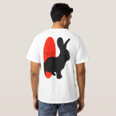 Rabbit Hole Society T-shirt (Achterkant volledig)