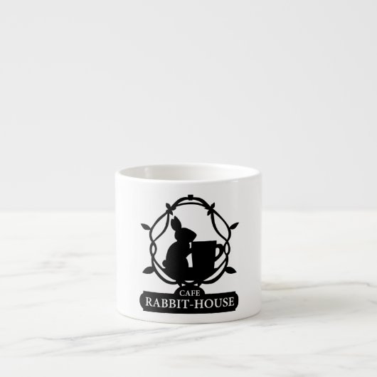 Rabbit House Espresso Mok (Voorkant)