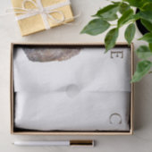 Rabbit Hydrangea Flower Bucket French Decoupage Tissuepapier (Geschenk)