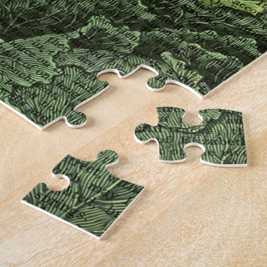 Rabbit in a Cabbage Patch Legpuzzel (Zijkant)