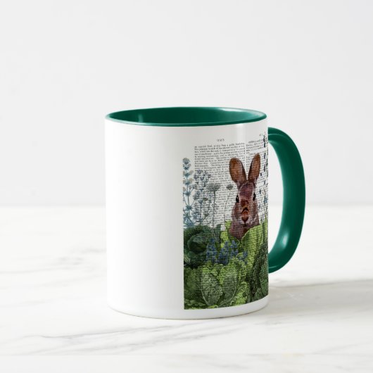 Rabbit in a Cabbage Patch Mok (Voorkant rechts)
