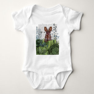 Rabbit in a Cabbage Patch Romper