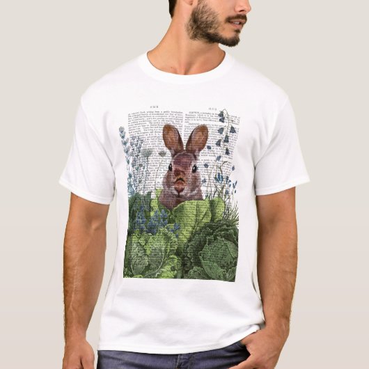 Rabbit in a Cabbage Patch T-shirt (Voorkant)