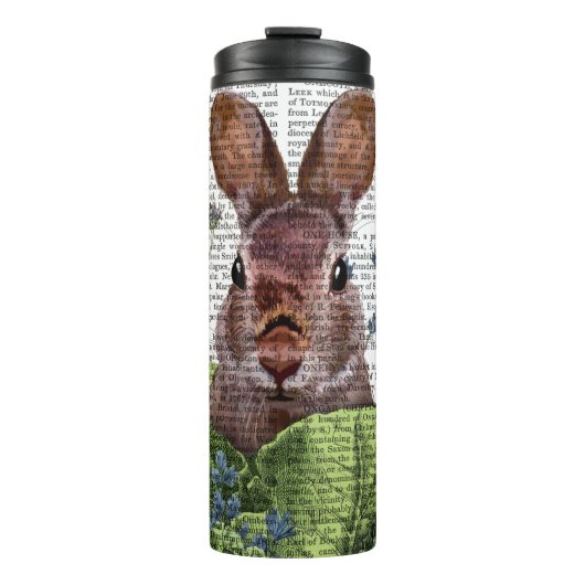 Rabbit in a Cabbage Patch Thermosbeker (Voorkant)