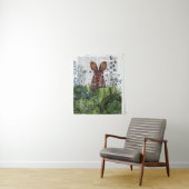 Rabbit in a Cabbage Patch Wandkleed (In situ)