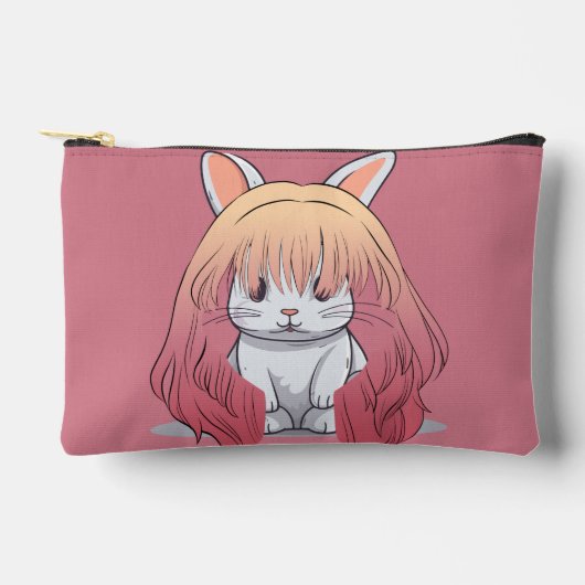 Rabbit in a Wig Small Etui (Voorkant)