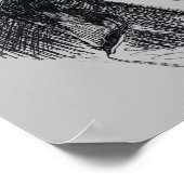 Rabbit in Suit Portret Poster (Hoek)