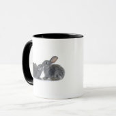 Rabbit Kiss Mok (Voorkant links)
