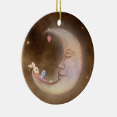 Rabbit Moon on a Zee of Clouds Ornament (Rechts)