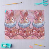 Rabbit named Ladybug Tissuepapier (Craft)