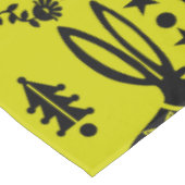 Rabbit Nordic Scandinavian Folk Art Tafelkleed (Gekanteld)