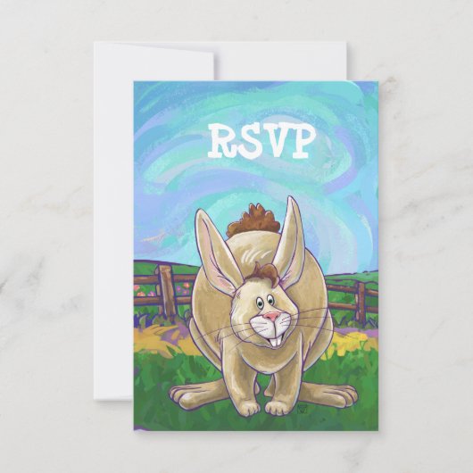 Rabbit Party Center Kaart (Voorkant)