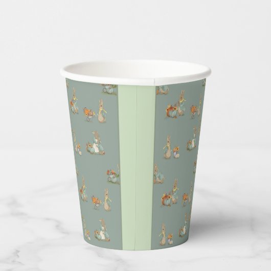 Rabbit Peter herfst Paper Cups Papieren Bekers (Rechts)