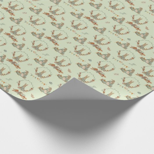 Rabbit Peter herfst Wrapping Cadeaupapier (Hoek)