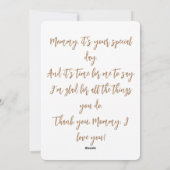 Rabbit Peter Moederdag Kaart (Achterkant)