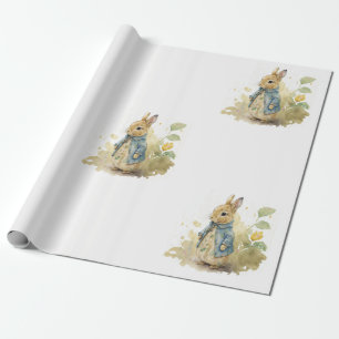 Rabbit Peter party Wrapping Paper Cadeaupapier