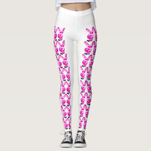 rabbit pink leggings