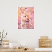 Rabbit Portrait 091 Poster (Keuken)