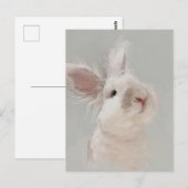 Rabbit Portret No.35 Briefkaart (Voorkant / Achterkant)