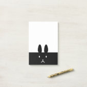 Rabbit Post-it® Notes (Op bureau)