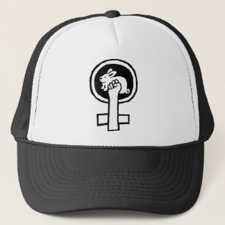 Rabbit Power. Officiële Susan Ash-Lee Products Trucker Pet