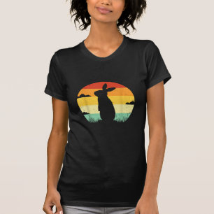 Rabbit Retro 80s Style Bunny Lover T-shirt