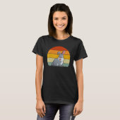 Rabbit Retro Style T-shirt (Voorkant volledig)