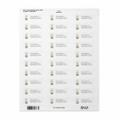 Rabbit Return Address Label (Full Sheet)