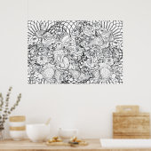 Rabbit Rich Poster (Keuken)