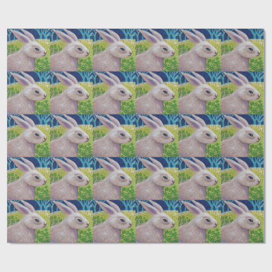 RABBIT SERIEUS WRAPPERPAPIER CADEAUPAPIER (Vlak)