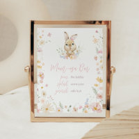 Rabbit Somebunny Baby shower Mom Osa Bar