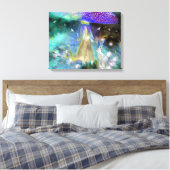 Rabbit Tales Stretted Canvas Print (Insitu (Slaapkamer))