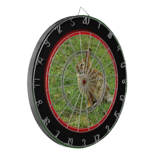 Rabbit Target Dartbord (Voorkant Links)