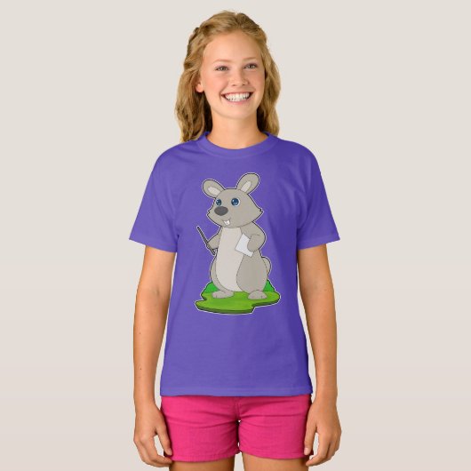Rabbit Teacher Note T-shirt (Voorkant volledig)