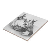 Rabbit Tegel Tegeltje (Zijkant)